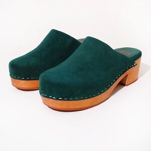 Charlotte Stone Emerald Martino Clogs
